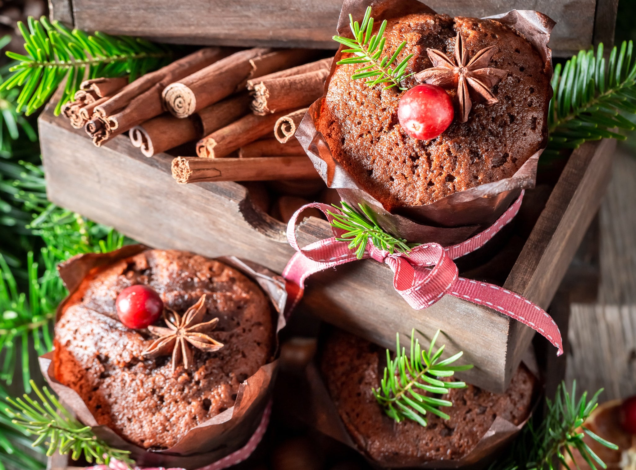 Muffins de Torta Negra